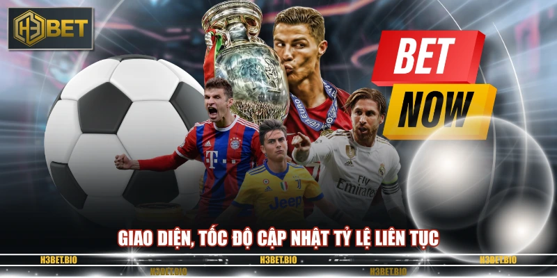 Giao diện, tốc độ cập nhật tỷ lệ liên tục