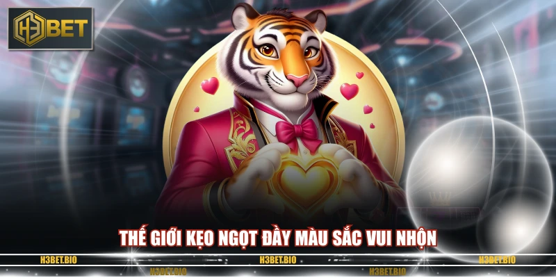 Thế giới kẹo ngọt đầy màu sắc vui nhộn