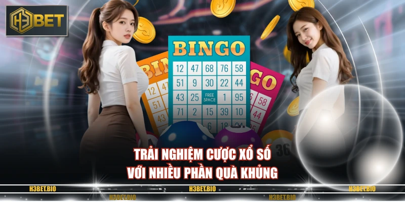 Trải nghiệm cược xổ số với nhiều phần quà khủng