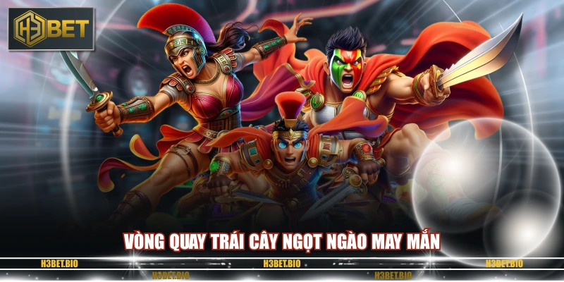 Vòng quay trái cây ngọt ngào may mắn